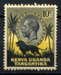 Кения, Уганда и Танганьика 1935-1937 гг. • Gb# 112 • 10 c. • Георг V • осн. выпуск • лев • MNH OG F-VF ( кат. - £8 )