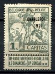 Бельгия 1911 г. • Mi# 81 III • 1 c. • в Фонд борьбы с туберкулезом, надпечатка 1911 • MH OG ( кат. - €6 )