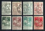 Бельгия 1910 г. • Mi# 81-88 • 1-10 c. • в Фонд борьбы с туберкулезом • полн. серия • Used(ФГ) OG* VF ( кат. - €30 )