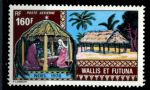 Уоллис и Футуна 1978 г. • Mi# 322 • 160 fr. • Рождество • авиапочта • MNH OG VF