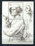 Бельгия 1969 г. • Mi# Block 39 • Выставка Postphila-69, Брейгель • блок • MNH OG VF