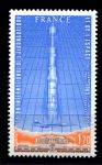 Франция 1979 г. • Iv# A52 • 1.70 fr. • Аэрокосмический салон в Ле-Бурже • MNH OG VF