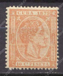 Куба 1879 г. • SC# 83 • 10 c. • Альфонсо XII • MNH OG VF ( кат. - $400+ )