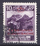 Лихтенштейн 1932 г. • Sc# O4 • 30 rp. • Официальная почта (надпечатка) перф. 11,5 • Used VF ( кат. - €15 )