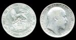 Великобритания 1907 г. • KM# 800 • 1 шиллинг • Эдуард VII • серебро • регулярный выпуск • F