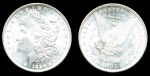 США 1886г. KM # 110 / 1$ МОРГАН СЕРЕБРО / MS BU GEM!!! / ГЕРБЫ