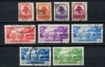 Ливан 1950 г. • Sc# 234-242 • стандартный выпуск, архитектура • полн. серия • Used VF