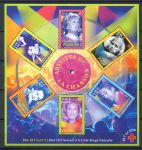 Франция 2001 г. • Iv# BF 37 • €2.76 • Звезды шансона • блок  • MNH OG VF ( кат. - €9 )