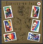 Франция 2002 г. • Iv# BF 50 • €2.76 • Звёзды джаза • блок  • MNH OG VF ( кат. - €9 )