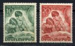 Западный Берлин 1951 г. • Mi# 80-81 • День почтовой марки • полн. серия • MNH OG* F-VF ( кат.- €65 )