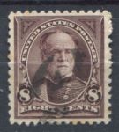 США 1894 г. • SC# 257 • 8 c. • Уильям Шерман • стандарт без в.з. • Used VF ( кат.- $ 15 )