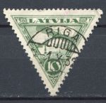 Латвия 1928 г. • Mi# 129 • 10 s. • аэроплан • авиапочта • Used VF