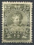 Ньюфаундленд 1897-1918 гг. • Gb# 83 • ½ c. • основной выпуск • Принц Эдуард • MH OG VF ( кат.- £ 3 )