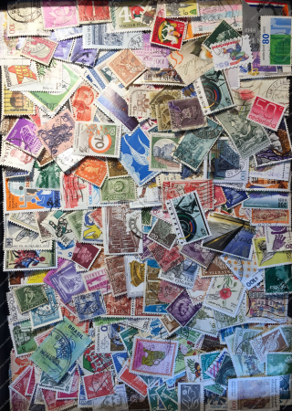 350+ старых и старинных, иностранных марок из коллекции • Used F-VF