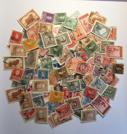 Арргентина • набор 200 старинных, довоенных марок • Used F-VF
