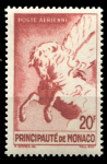 Монако 1942 г. • Mi# 270 • 20 fr. • Пегас • авиапочта • MNH OG XF