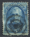 США 1875 г. • SC# 179 • 5 c. • Президент Закари Тейлор • Used F-VF ( кат. - $30 )