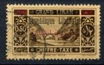 Ливан 1928 г. • Iv# T21 • 0.50 pi. • Республика (2-й выпуск) доп. надпечатка арабского текста • служебный выпуск • Used VF