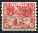 Ямайка 1900-1901 гг. • Gb# 31 • 1 d. • горная река • MH OG VF ( кат. - £8 )