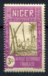 Нигер 1939-1940 гг. • Iv# 74 • 3 c. • колодец • MNH OG VF