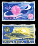 Нигерия 1967 г. • Gb# 200-201 • День метеорологии • полн. серия • MLH OG VF