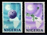 Нигерия 1965 г. • Gb# 161-162 • Год спокойного солнца, спутники • полн. серия • MH OG VF