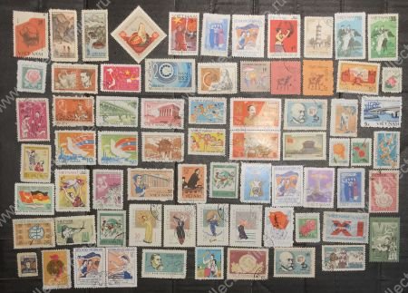 Вьетнам 196x-197x гг. • набор 70 разных, старых марок • Used(ФГ) VF