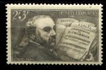 Франция 1942 г. • Mi# 553(Iv# 542) • 2+3.fr. • композиторы, Эммануэль Шабрие • MNH OG VF