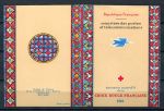 Франция 1961 г. • Iv# 1323-2324 • Для Красного Креста • буклет • MNH OG VF ( кат. - €45 )