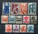 Саар 1948 г. • Mi# 239-251 • Развитие промышленности • полн. серия • Used VF ( кат.- €18 )