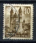 Германия • Французская зона оккупации • Рейнланд-Пфальц 1948 г. • Mi# 39 • 40 pf. • стандарт(3-й выпуск) • Used VF ( кат. - €5 )
