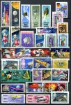 Монголия • Космос • набор 34 разные старые марки • Used(ФГ) VF