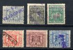 Испания • Барселона 1932-1945 гг. • Mi# • лот 6 марок • телеграфный выпуск • Used F-VF