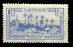 Мартиника 1939-1940 гг. • Iv# 182 • 1.40 fr. • осн. выпуск • деревня • MNH OG VF