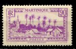 Мартиника 1939-1940 гг. • Iv# 180 • 90 c. • осн. выпуск • деревня • MNH OG VF