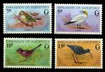 Гернси 1978 г. • Mi# 165-168 • птицы островов • полн. серия • MNH OG VF