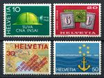 Швейцария 1968 г. • Mi# 887-890 • 50-летие Национальной службы спасения • полн. серия • MNH OG VF