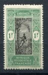 Дагомея 1913-1917 г. • Iv# 57 • 1 fr. • сборщик бананов на пальме • MNH OG* VF