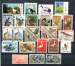 Фауна • Птицы • подборка 23 иностранные марки • MNH OG VF