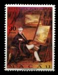 Макао • 1974 г. • Mi# 460 • 30 av. • художники, Джордж Чиннери (200 лет со дня рождения) • MNH OG VF ( кат. - €8 )
