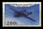 Франция 1954 г. • Mi# 988(Iv# A31) • 200 fr. • французские самолеты • Noratlas • авиапочта • MNH OG VF