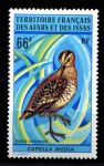 Афар и Исса 1972 г. • Mi# 73 • 66 fr. • Птицы • авиапочта • MNH OG XF ( кат. - €10 )