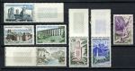 Франция 1960 г. • Mi# 1283-9 • 0.15 - 1 fr. • Виды и достопримечательности Франции • полн. серия • MNH OG VF+