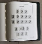Альбом(листы+папка) для марок Франции 1973-1985 • Leuchtturm/Lighthouse • б.у. AU+