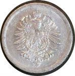 Германия 1917 г. A(Берлин) • KM# 24 • 1 пфенниг • Имперский орел • регулярный выпуск • AU+ ( кат. - $6 )