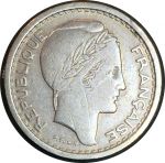 Алжир 1956 г. • KM# 91 • 20 франков • регулярный выпуск • XF