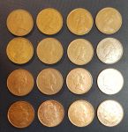 Великобритания 1971-2007 гг. • 2 пенса • набор 16 монет • разные типы и года • XF - AU