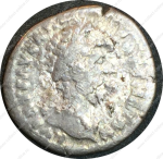 Древний Рим • Император Антонин Пий • 131-168 гг. • денарий • богиня Веста • серебро • VG