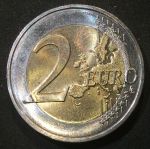 Монако 2011 г. • KM# 195 • 2 евро • Князь Аьбер II • регулярный выпуск • MS BU люкс!