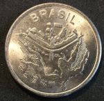 Бразилия 1981-1984 гг. • KM# 594.1 • 50 крузейро • регулярный выпуск • MS BU